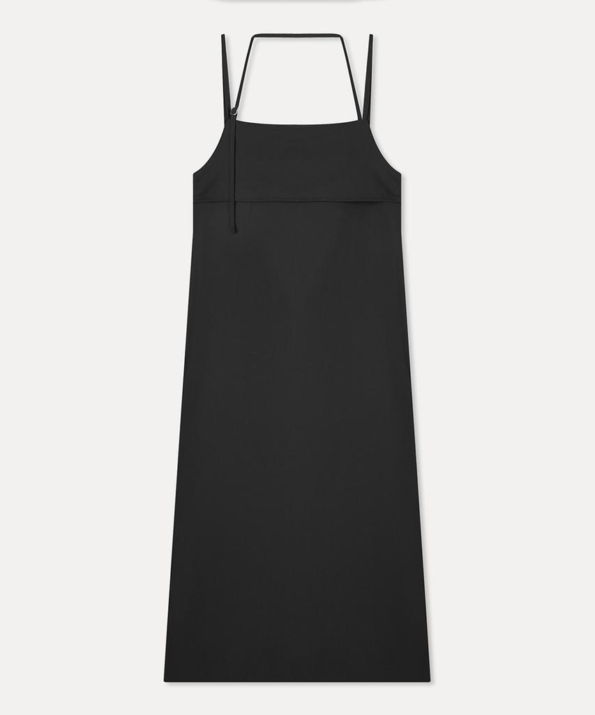 MIXXO Многослойное длинное платье с вырезом халтер_Miwowg30Ss