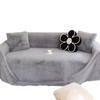 Mink Velvet Sofa Towel, Cat-like Ins Autumn and Winter Sofa Cushion, Non-slip Sofa Cover, Thickened Plush Sofa Cover Cloth