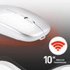 2.4G Wireless USB Rechargeable Bluetooth-compatible 5.0 Silent Gaming Mouse for PC Laptop