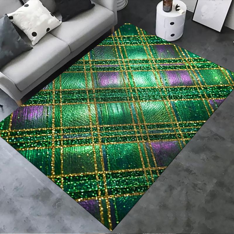 2025 New St.Patrick's Day Carpet Rug for Living Room Bedroom Home Sofa Decoration,Kids play Non-slip Floor Mat75