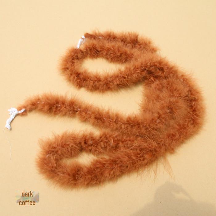 Красочные полоски перьев индейки для поделок и рождественских украшений