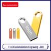Металлическая флешка USB для автомобиля с лазерной гравировкой на заказ