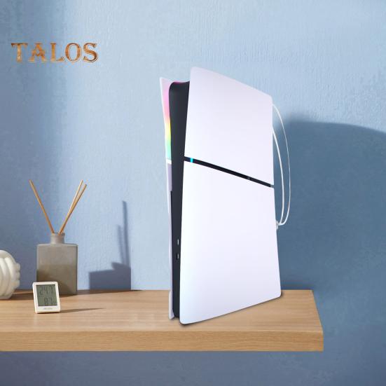 Светодиодная лента RGB для PS5 Slim Disc и Digital Edition, 8 цветов, 400 эффектов, DIY Гибкая игровая консоль, меняющая цвет, декоративная лампа, комплект колец