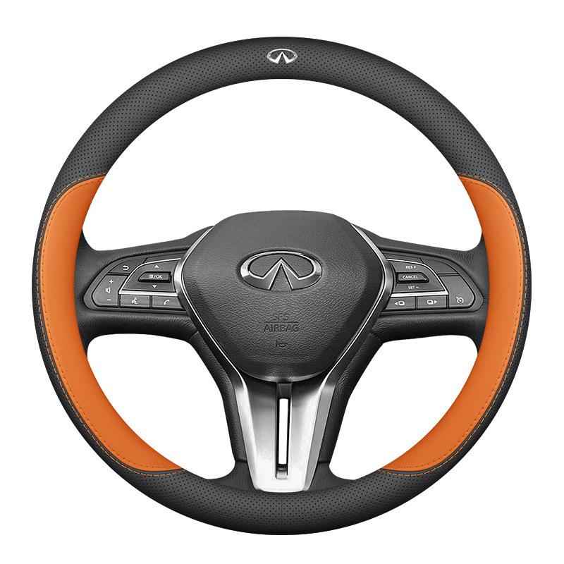 Кожаный чехол на руль Infiniti QX60, QX50, QX80, Q50L, QX55, FXG