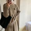Вязаный свитер в стиле ретро с розой, женский пуловер, осеннее пальто, женские вязаные свитера