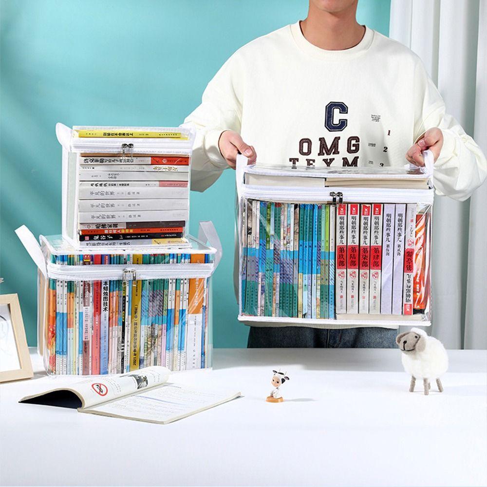Collection Storage Container Oversize Collapsible Handbag Portable Book Storage Bag  Snacks