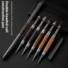 Ручка для нейл-арта Sandalwood Line, двухсторонняя кисть, ручка для наращивания ногтей, высококачественная ручка для рисования, инструменты для ногтей