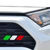 3-Color Grille Badge Decal Sticker Emblem Car Rear Trunk Emblem Badge Decal Accessories For Toyota RAV4 FJ Cruiser Tacoma TRD