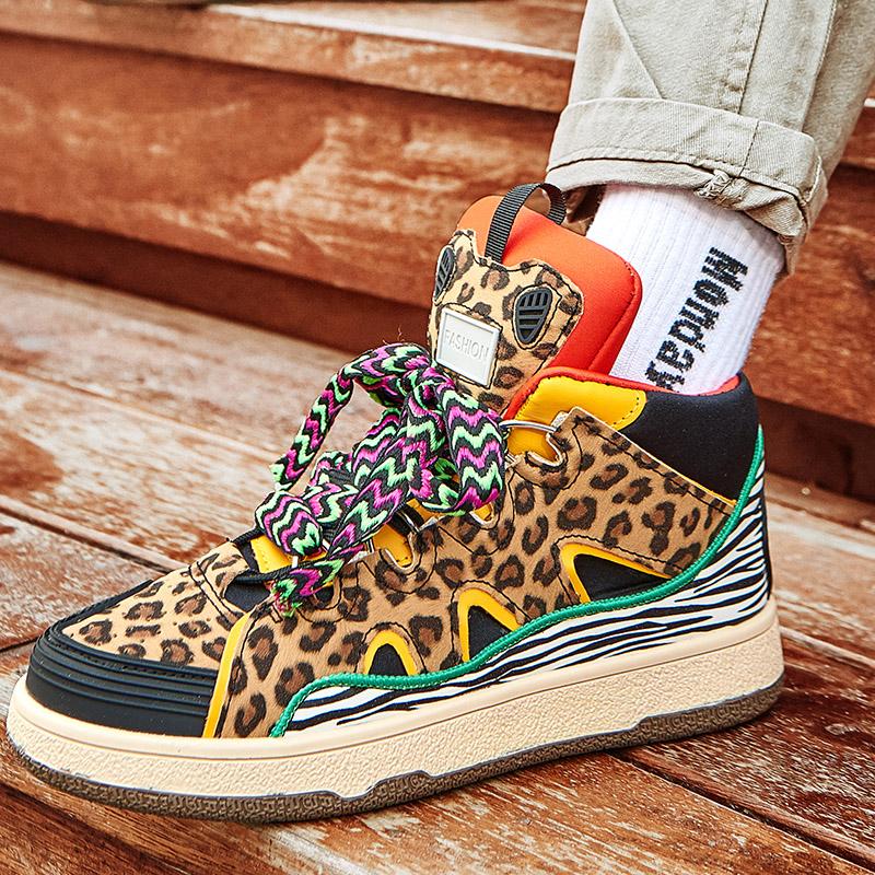 Мужская/женская обувь в стиле Харадзюку, совместная марка Tide, немецкая обувь, обувь для папы, высокие повседневные кроссовки для пары