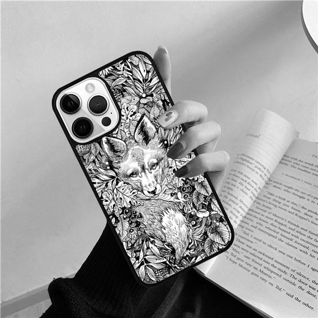 Wild Forest Animal Coque Shell For iPhone 17 Air 15 16 14 13 12 Pro Max 11 Pro Max Plus Phone Case Cover
