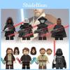 Durable Abs Plastic Minifigures Darth Vader Obi-wan Kenobi Childrens Building Blocks Set