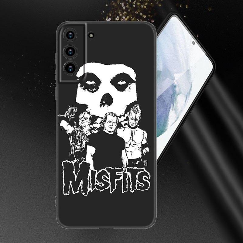 Чехол для телефона Misfits Glenn Danzig для Samsung Galaxy S20 S21 FE S22 Ultra S10 Lite S10E S9 S8 Plus S7 Edge, мягкий черный чехол