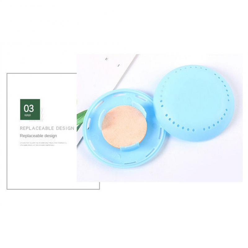 Ароматерапия, аромат, стойкий дезодорант, принадлежности для ванной комнаты, шкаф для спальни, автомобиля, дома, туалета, дезодорант, однотонный круглый освежитель