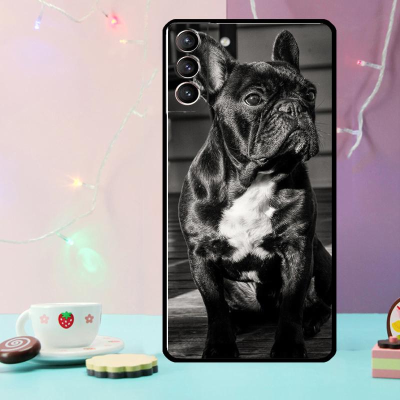 Чехол для телефона Samsung Galaxy с французским бульдогом S21 S20 FE S22 S23 S24 Ultra Note 10 Plus Note 20 S8 S9 S10