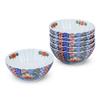 Ctoc Japan Small Bowl Multi Small Arita Ware Old Imari Roman Copy Набор из 6 предметов 9,1x3,2 см Персиковый-2