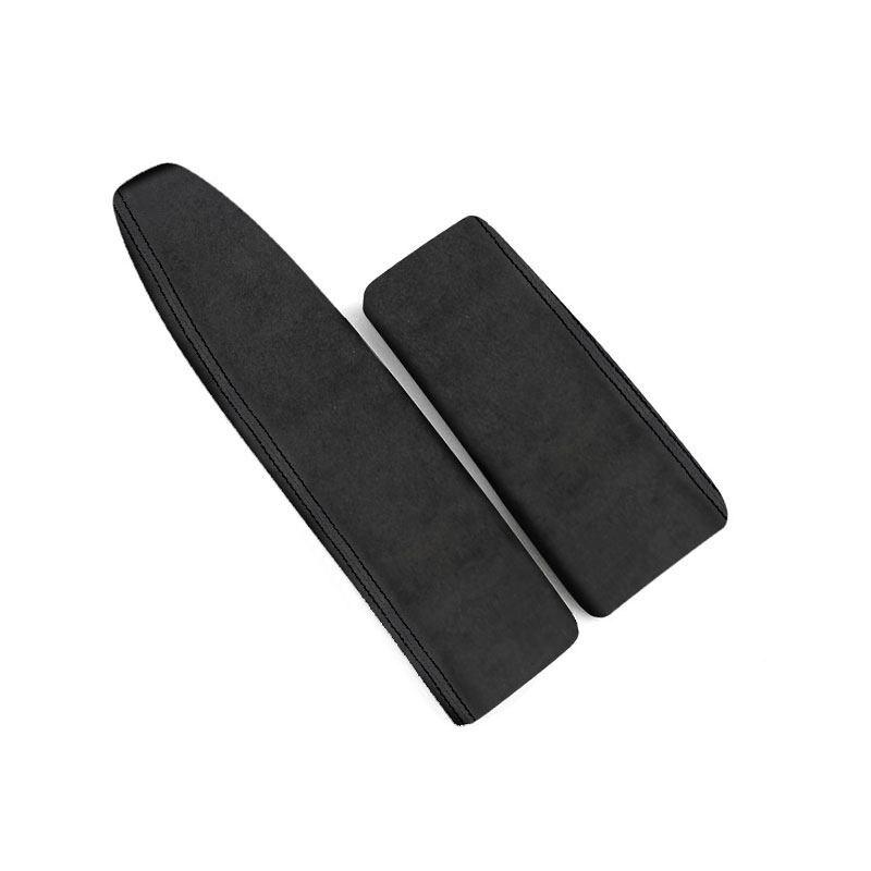 ABS + Suede Leather Car styling Center Control Armrest Box Trim Cover For Mercedes Benz C E GLK Class W204 W212 X204 2009-2013