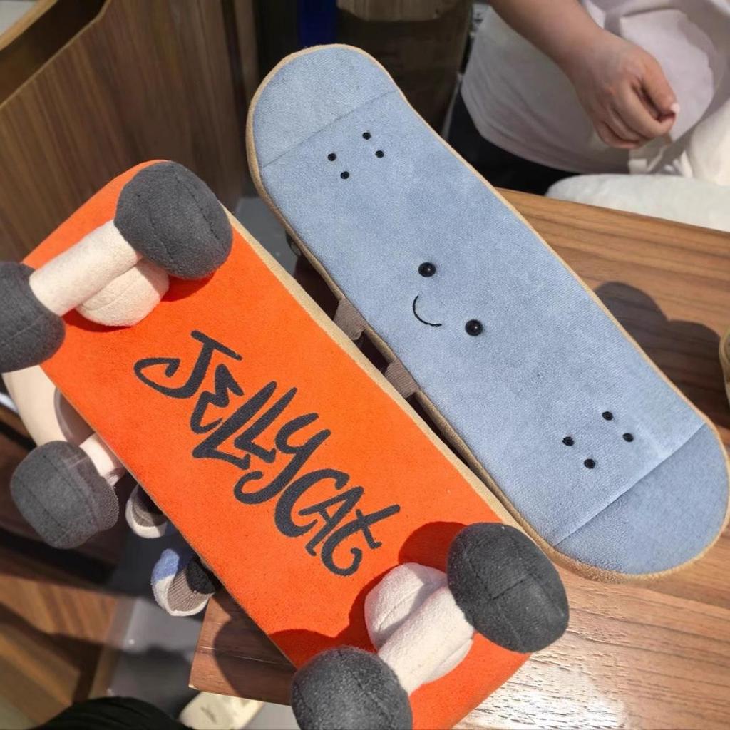 JC Fun Sports UK Plush Skateboard Doll - Cute, Comfy Skateboard Toy Gift