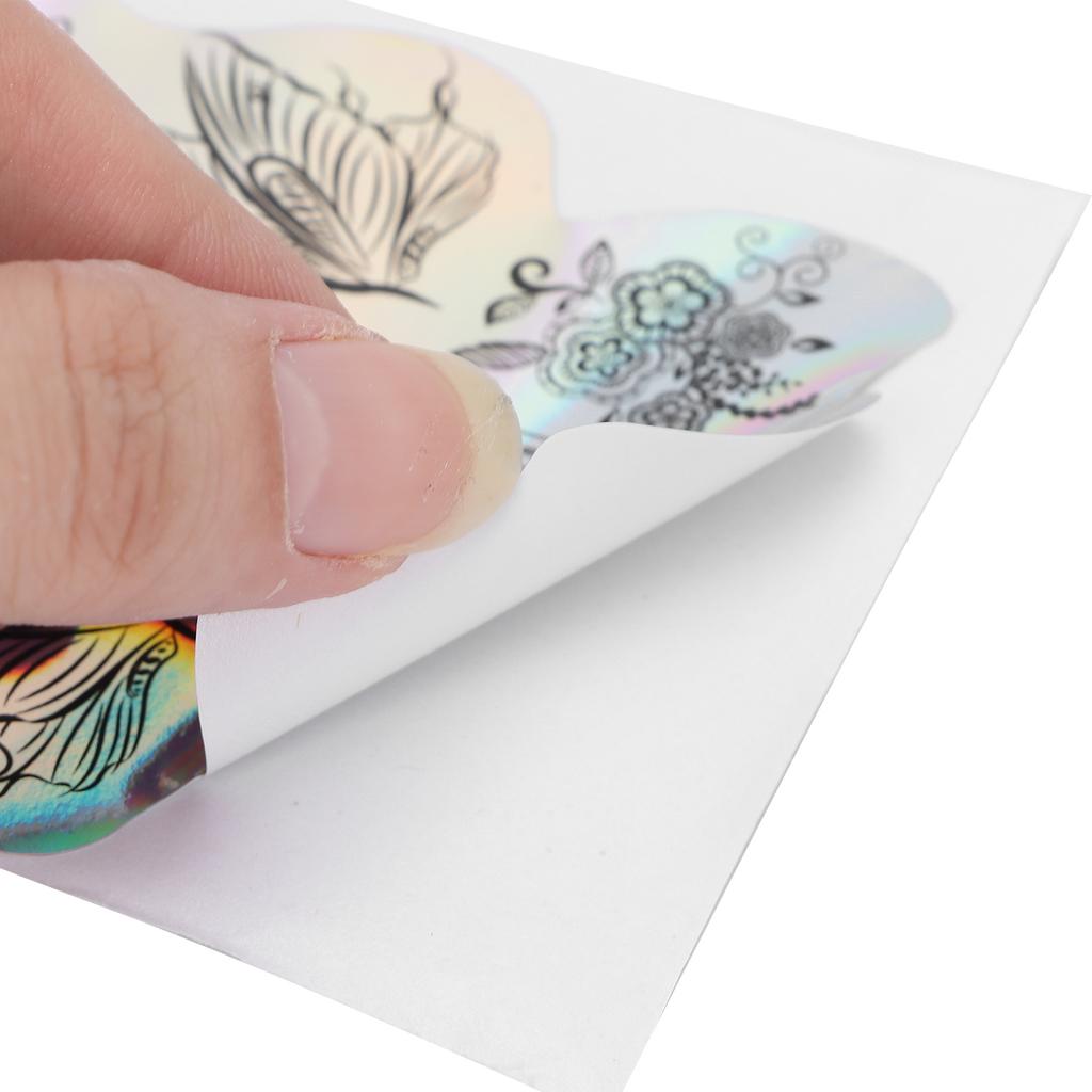 300шт формы геля для ногтей утолщаются самоклеящиеся наклейки для наращивания ногтей для женщин