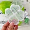 Drug Separation Daily Pill Organizer Four-leaf Clover Drug Contain Portable Pill Storage Box