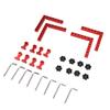 90 Degree Woodworking Corner Clamp 140mm Aluminum Alloy Positioning Squares Woodworking Tools 4 Sets