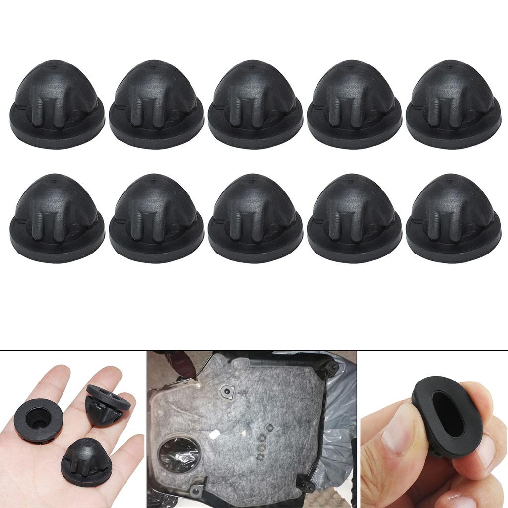 Engine Cover Trim Rubber Mount Grommet Bush Bump Stop 11127614138 Compatible-For 1-Series E88 E82 F20 F20 LCI-F55 X4 F56