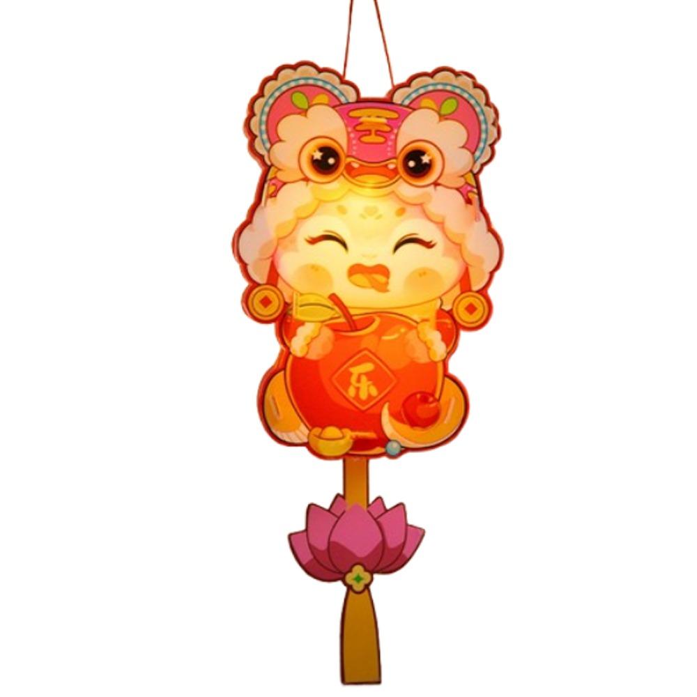 Традиционный новогодний светящийся фонарь в китайском стиле, товары для весеннего фестиваля, весенний фестиваль