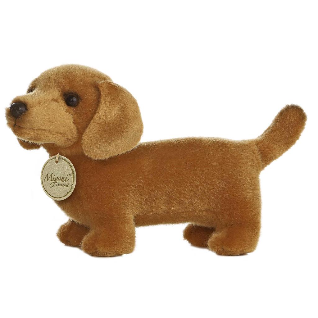 Aurora Dachshund 8 Inch Dog Miyoni Plush Toy