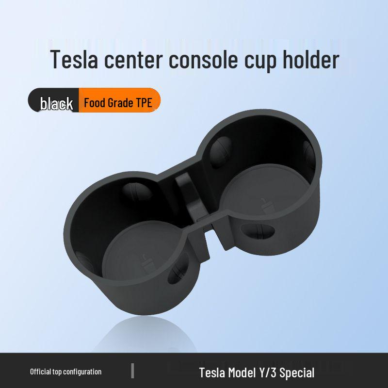 Ограничитель подстаканника, лоток для хранения, стойка для Tesla Model Y/3 - Аксессуары для интерьера