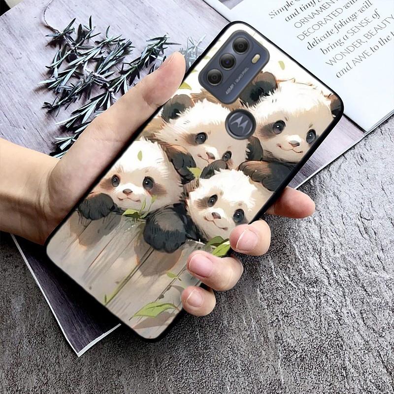 Чехол для телефона Panda для Moto Edge 50 40 Pro Edge 40 30 Ultra Neo Fusion G Power G Stylus G Play E32 E20 E40