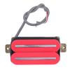 Electric Guitar Humbucker Pickup High Output Dual Hot Rail Dual Coil Pickup for ST SQ Red