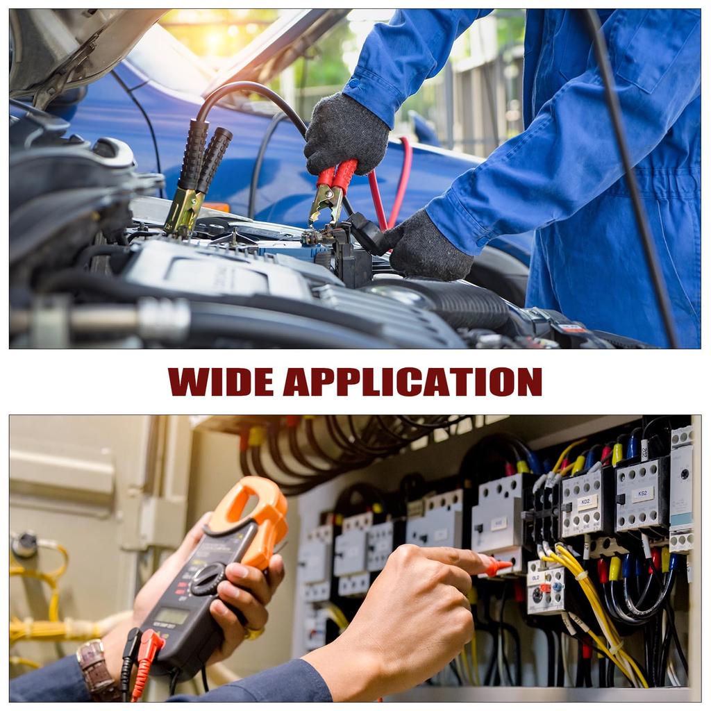 uxcell 2468 12AWG 15m PVC Copper Wire Cable, Red and Black, for LED Strip Lamp Lighting