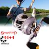 Рыболовная катушка Baitcaster - Низкопрофильная катушка Baitcaster 6,3:1 с магнитной тормозной системой11+1BB