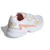 Adidas Falcon Glow Розовые женские кроссовки White Cloud-White Halo-Amber GV7366