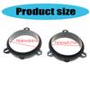2Pcs Car Speaker Spacer Adapter 6.5 Inch Plastic Refitting Audios Anti-Slip Washer Mat Horn Gasket Spacers