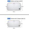 NTHX6 Car Front Windshield Sunshade Summer Sun Protection Blocking For Skoda octavia 3 2 superb 3 kodiaq Fabia Kamiq Karoq Accessories