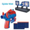 Игрушечное оружие Стреляющие игрушки Паутина стиль детское игрушечное оружие пистолет с мягкими пулями игры на открытом воздухе