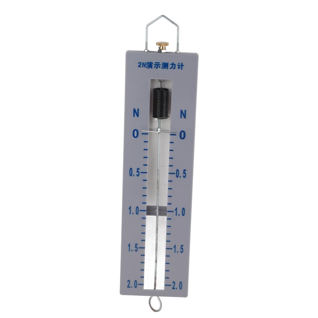 2N Demonstration Dynamometer Spring Force Gauge Mechanics Experimental Equipment for School