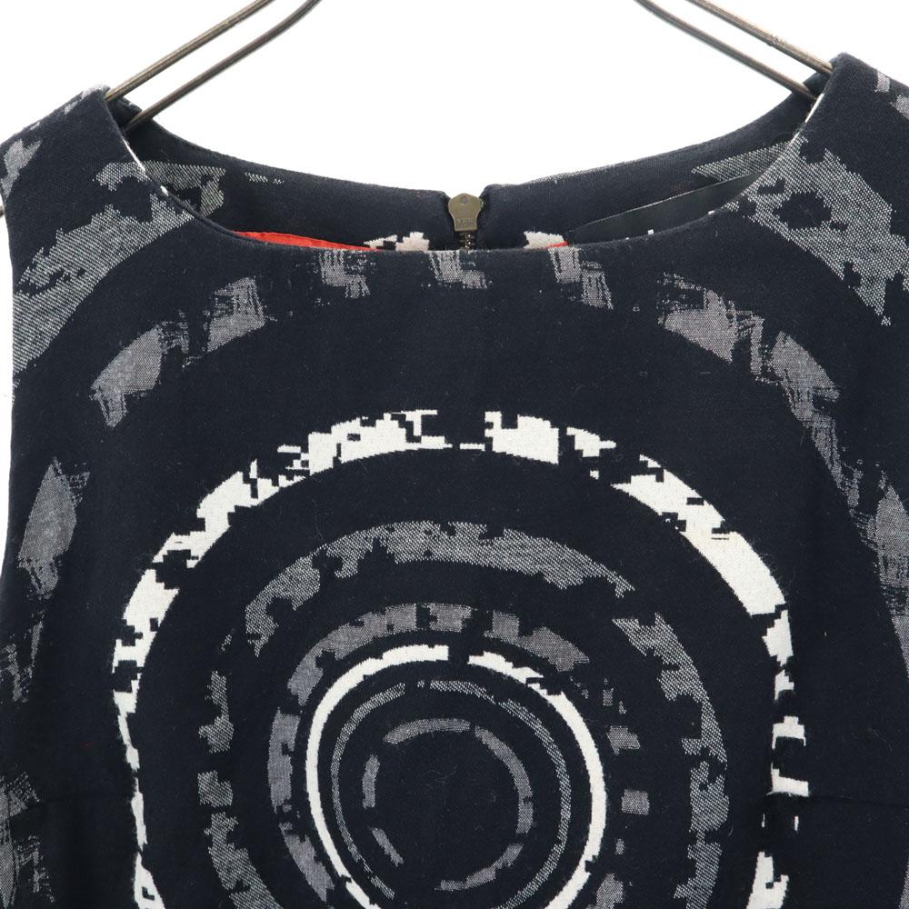 Desigual Общее ручка Без рукава цельный 40 Черная серия Женщины Б/У