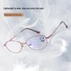 2025 Женские HD Металлические Модные Очки для Чтения с Защитой от Синего Света