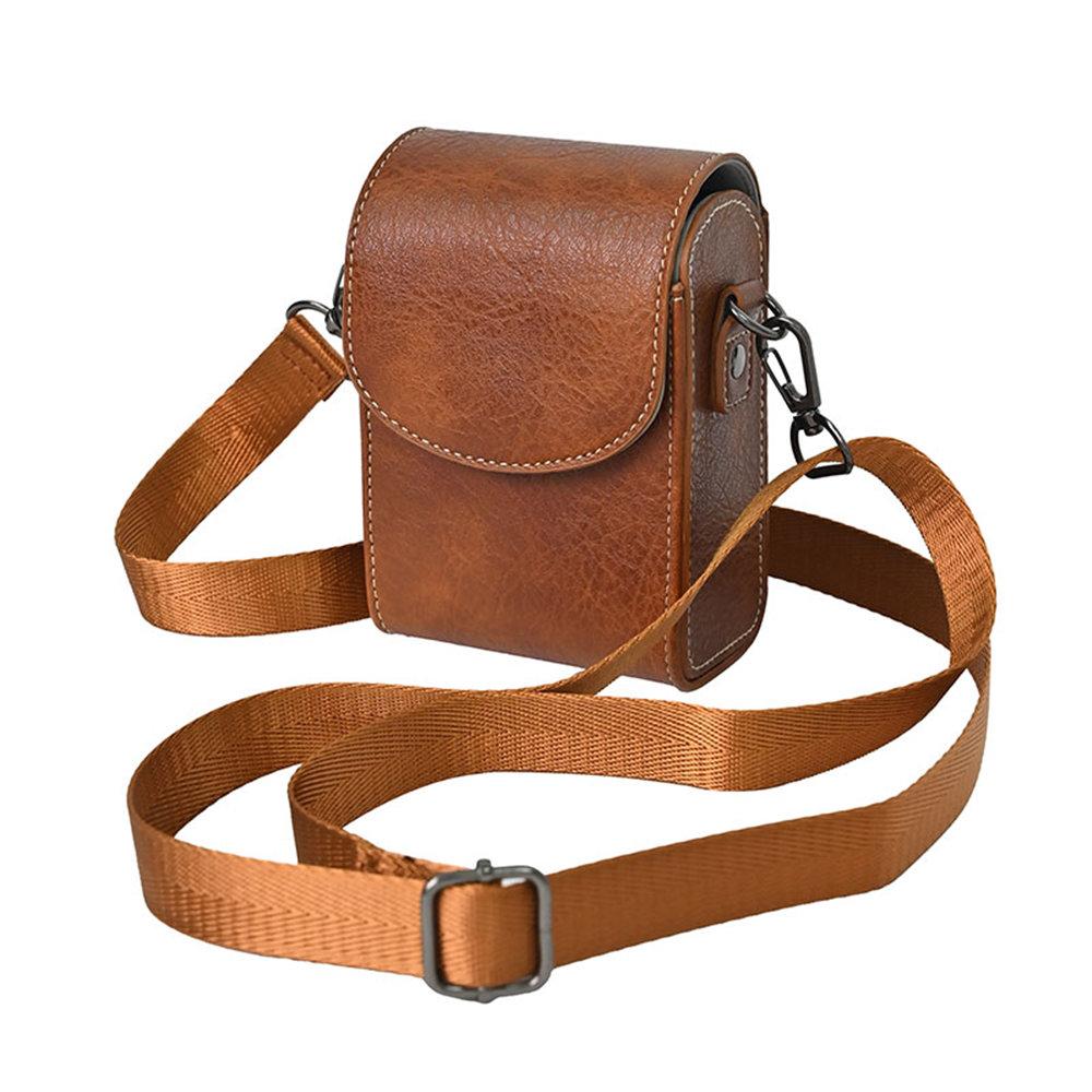 Универсальная сумка-чехол для камеры из ПУ кожи для Canon SX740 SX730 G7X2 G7X3 G9X M100 M200 Sony ZV1 ZV1F ZV1M2 HX90 Ricoh GR GR2 GR3