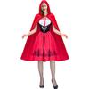 3 европейских и американских женских сексуальных плаща Красная Шапочка, костюм на Хэллоуин, косплей, костюмная игровая форма