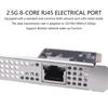 Сетевая карта PCIe 2,5 Гбит/с в RJ45, чип RTL8125BG, гигабитный Ethernet, сетевой адаптер PCIE для настольного ПК, для передачи данных