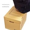 Gelite Kraft Paper File Storage Boxes (5-Pack)