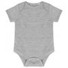 Larkwood Baby Essential Heather Short-Sleeved Bodysuit
