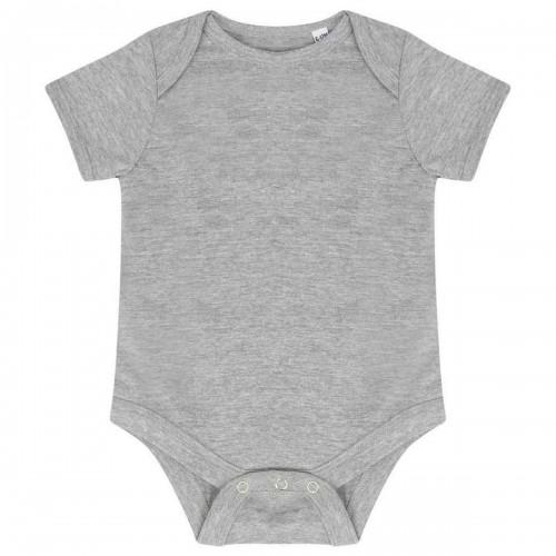 Larkwood Baby Essential Heather Short-Sleeved Bodysuit