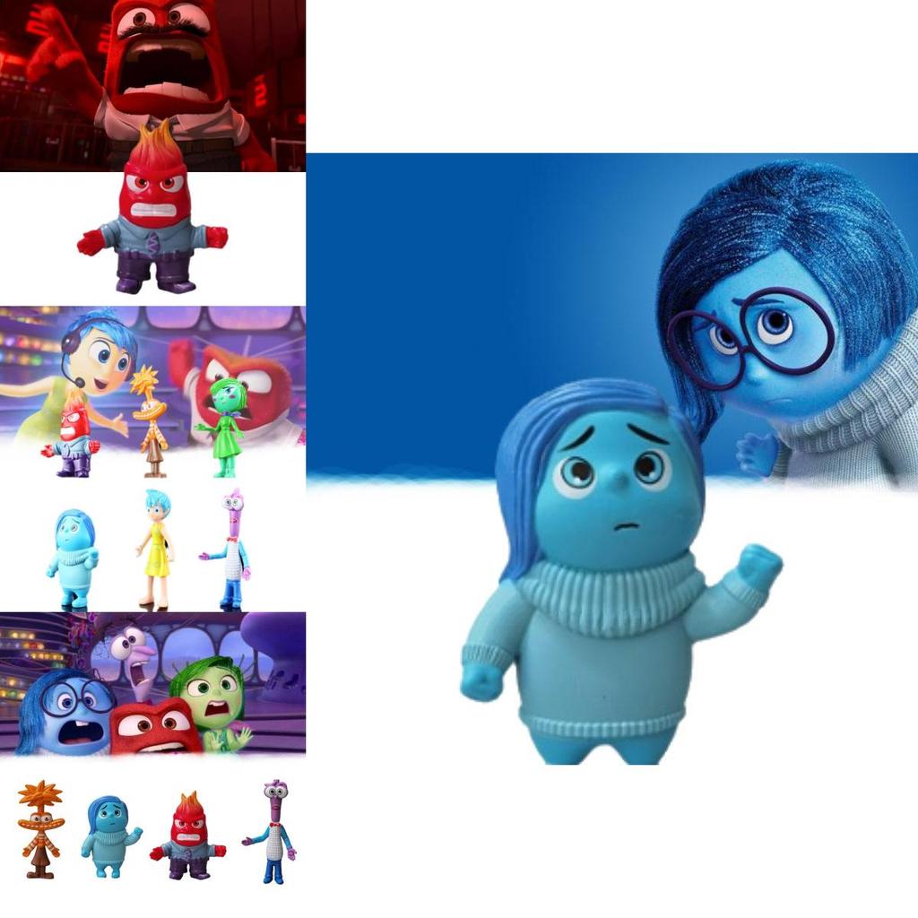 Милые мультяшные фигурки команды умников, игрушка, модель автомобиля, декор, украшение, ПВХ, сделай сам, дисплей