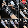 Unisex Thin Cotton Sun Protection Half-Finger Gloves for Summer Driving and Writing, Covers Scars