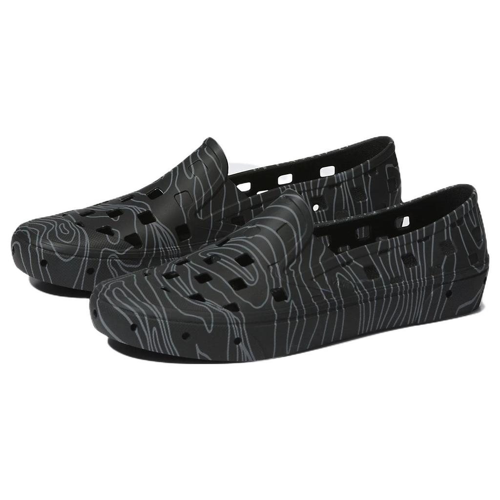 Vans Сандалии спортивные повседневные унисекс Nathan Florence X Серия Slip-On Черный VN0A5HF8N42