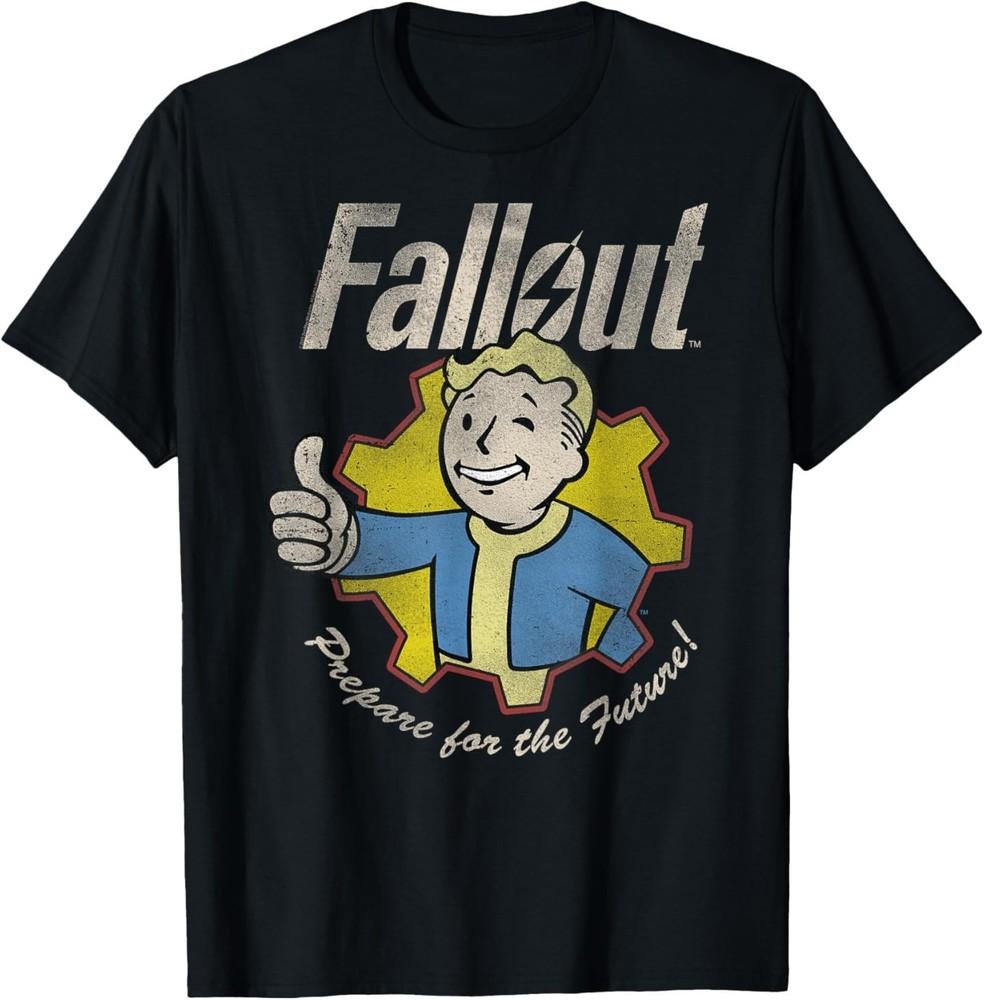 Видеоигра Fallout Готовься к будущему Бой из Убежища Футболка Унисекс Футболка