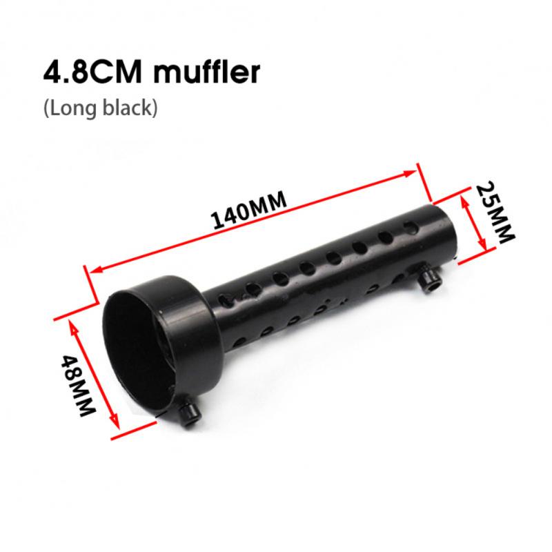 Motorcycle Exhaust Muffler DB Killer Silencer Iron Eliminator Sound Adjustable Universal Baffle Insert 35mm/42mm/45mm/48mm/60mm